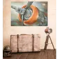 OBRAZ NA PŁÓTNIE Aviator 120x3,7x80 cm